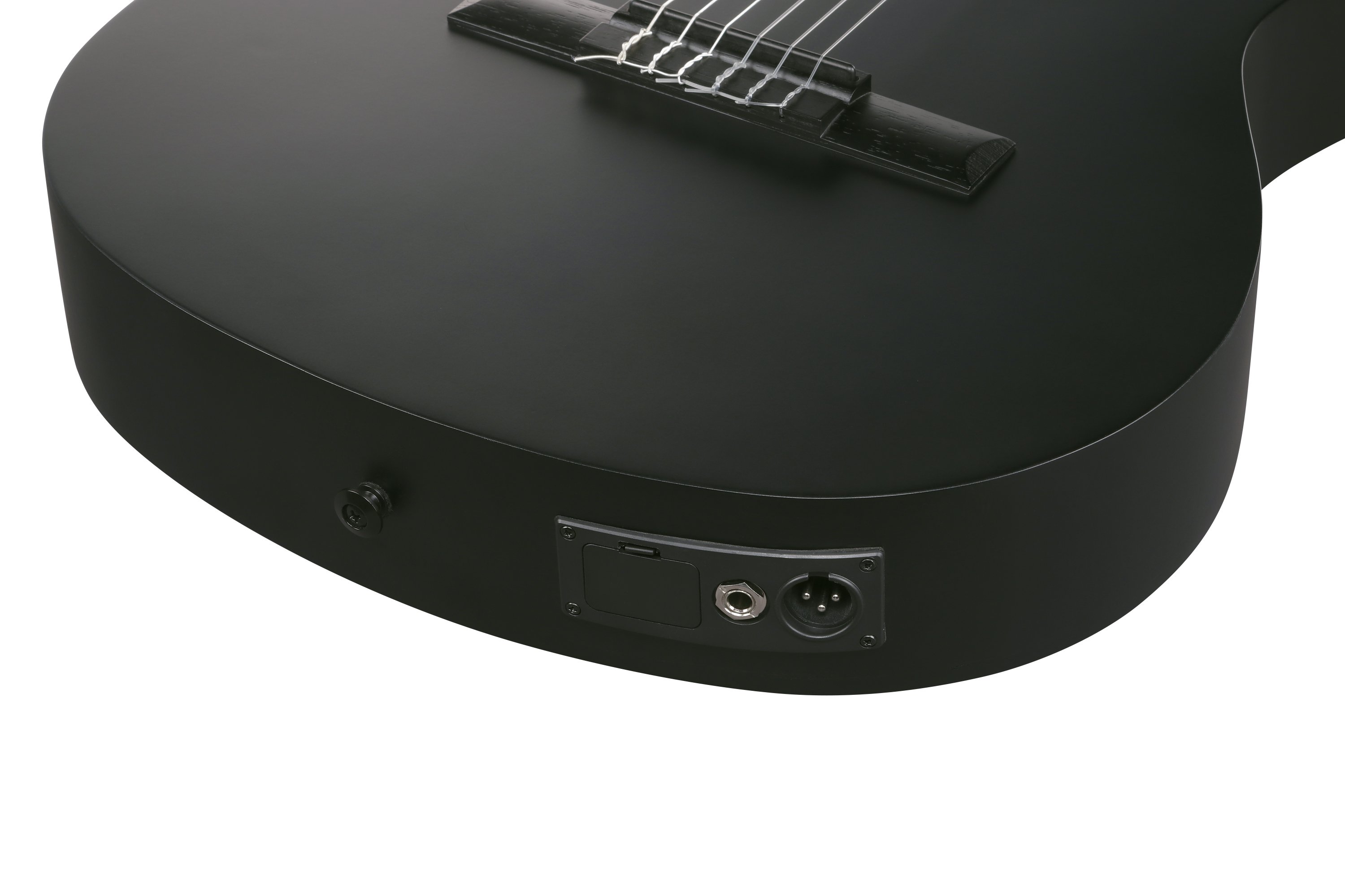 GA621-BOT 4/4 Konzertgitarre Black Out